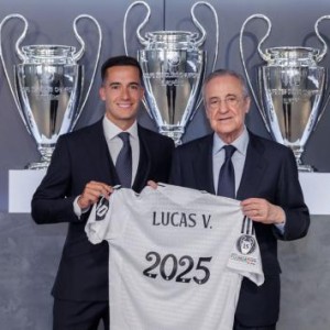 NBA优直播-皇马官方：卢卡斯·巴斯克斯与俱乐部续约1年