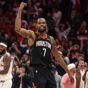 NBA优直播-杜兰特21分领先时开喷，结果被火箭翻盘打脸